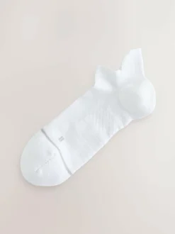 Next Active Cushioned Sports Trainer Socks 4 Pack White Sale