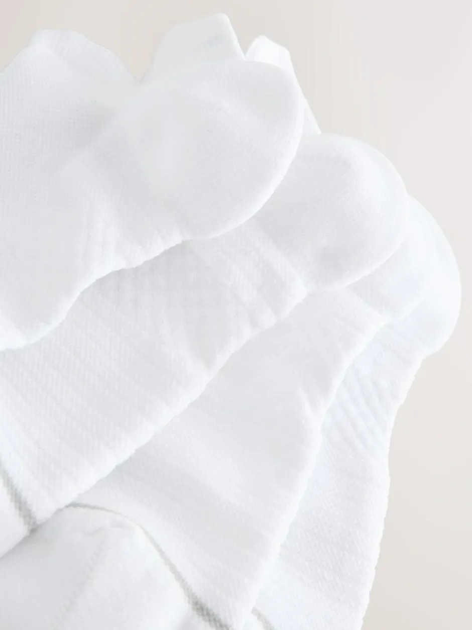 Next Active Cushioned Sports Trainer Socks 4 Pack White Sale