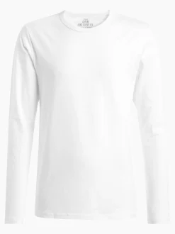 Next Long Sleeve Layering T-Shirts 5 Pack White/ Black/ Grey/ Navy Blue Online