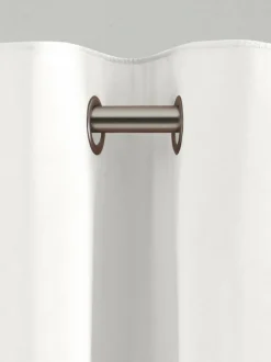 Next White Blackout/Thermal Cotton Eyelet Curtains