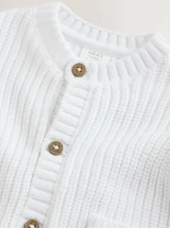 Next White Born In 2026 Baby Cardigan Outlet