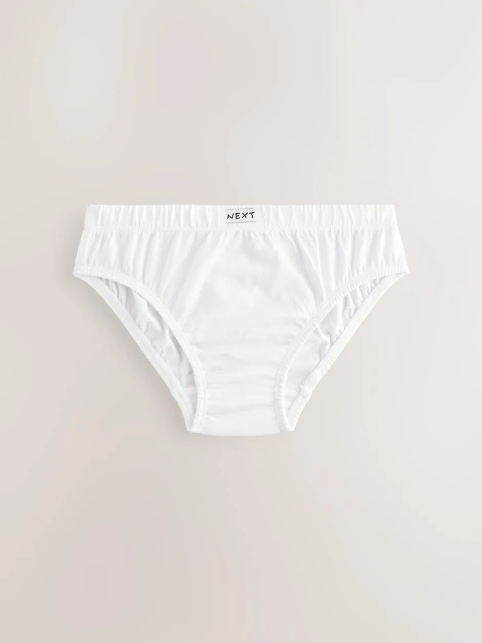 Next Briefs 5 Pack (1.5-16yrs) White