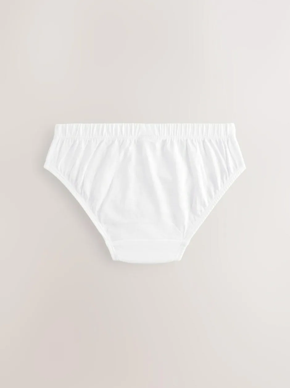 Next Briefs 5 Pack (1.5-16yrs) White