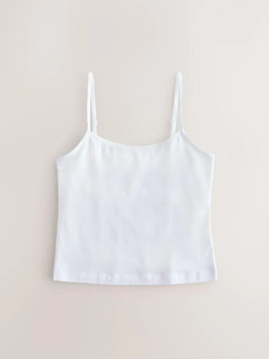 Next Built in Shelf Cami Vest (9-16yrs) (9-16yrs) White Sale