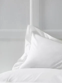 Next Cotton Rich Oxford Duvet Cover and Pillowcase Set White Outlet