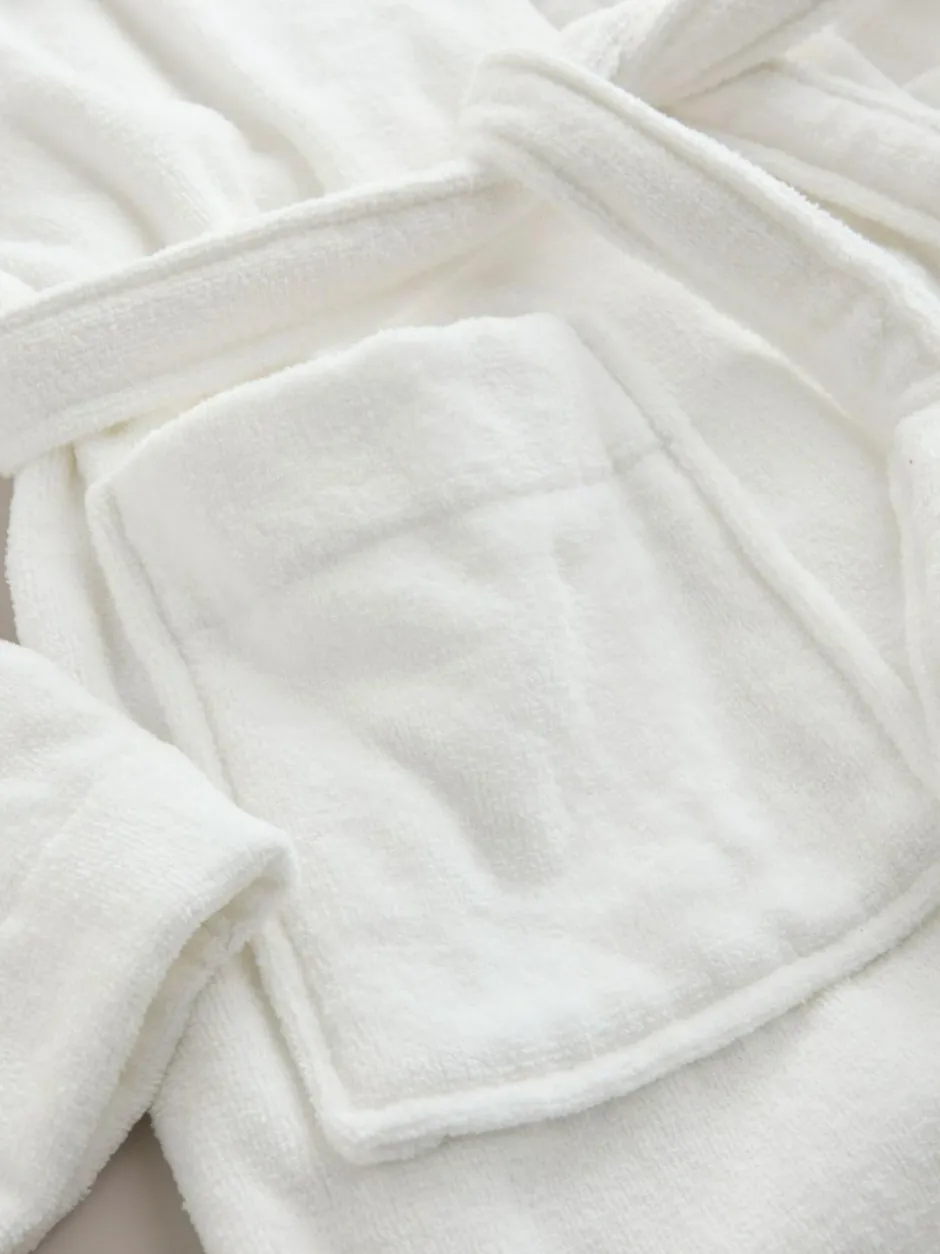 Next White Cotton Towelling Dressing Gown Best