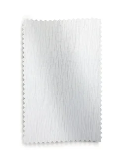 Next White Crinkle Slot Top Voile Unlined Sheer Panel Curtain Clearance