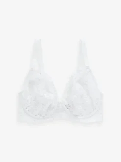 Next White DD+ Non Pad Plunge Lace Ultimate Comfort Bra Discount