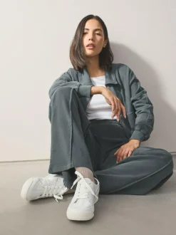 Next Forever Comfort® Slimeline Side Stripe Lace Up Trainers White Hot