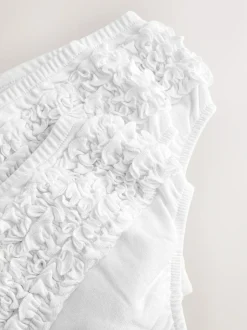 Next Baby Jersey Knickers 3 Pack (0mths-2yrs) White Frill Outlet