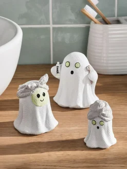 Next White Ghost Set of 3 Ornament