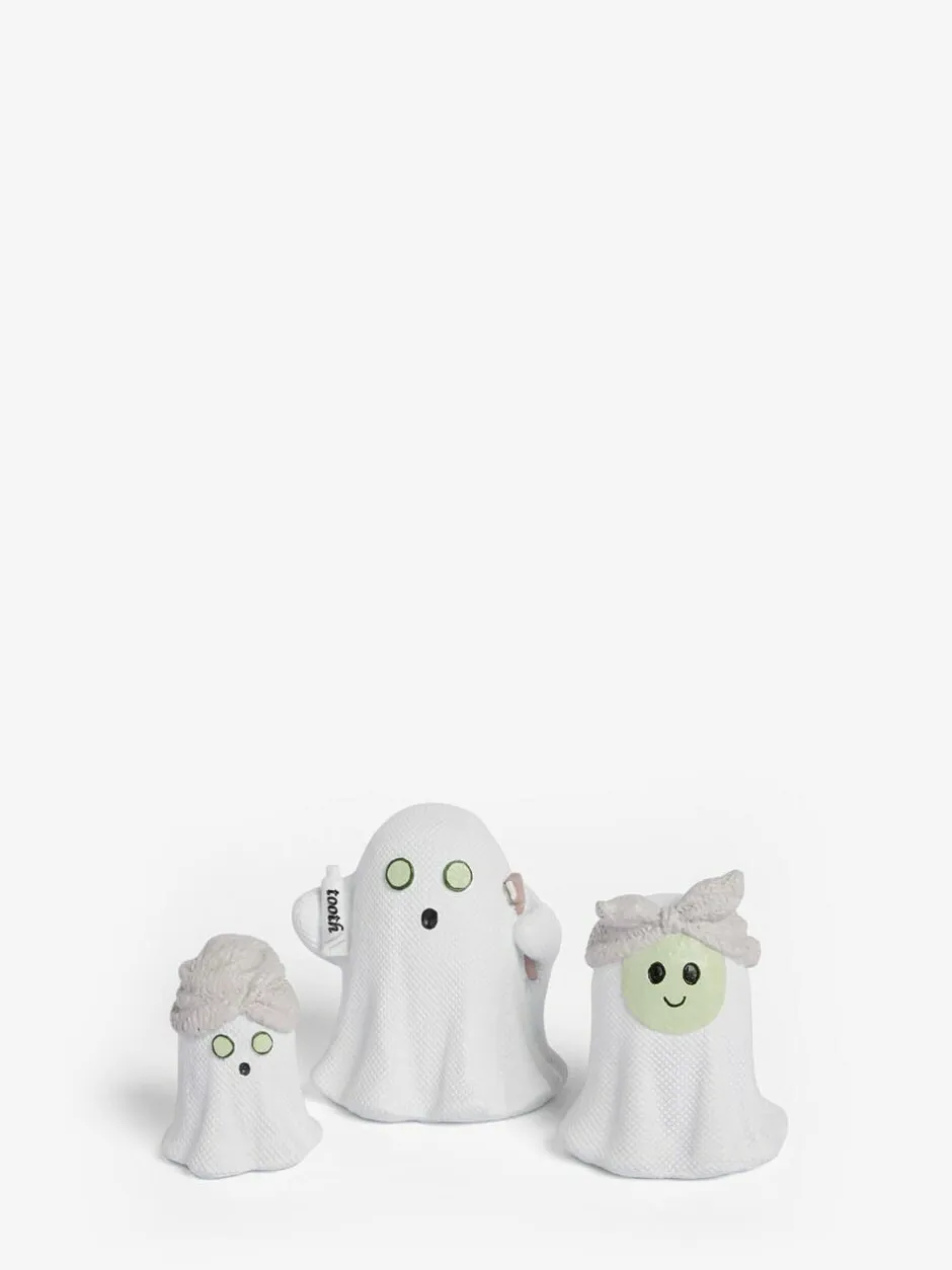 Next White Ghost Set of 3 Ornament