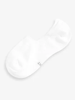 Next Invisible Trainers Socks 10 Pack White Outlet
