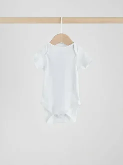 Next White Kind To Skin Baby Bodysuits 3 Pack Discount