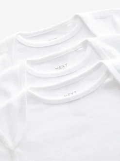 Next White Kind To Skin Baby Bodysuits 3 Pack Discount