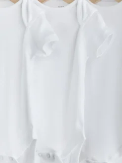 Next White Kind To Skin Baby Bodysuits 3 Pack Discount