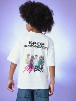 Next KPOP Demon Hunters T-Shirt (6-16yrs) White Sale