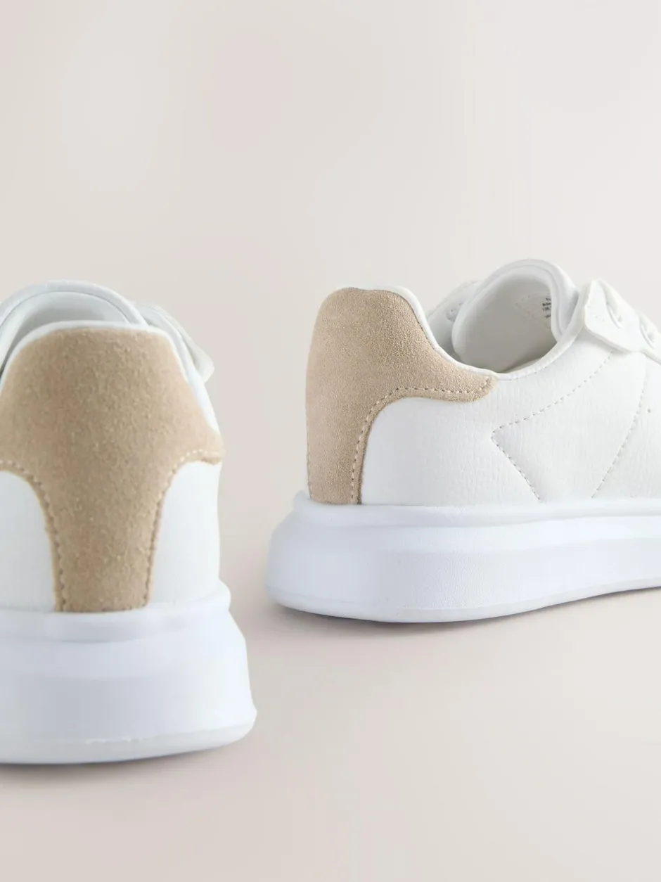 Next Lace Up Trainers White Best