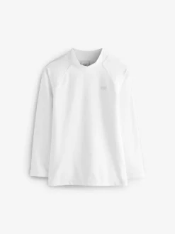 Next Long Sleeve Rash Vest (1.5-16yrs) White Discount