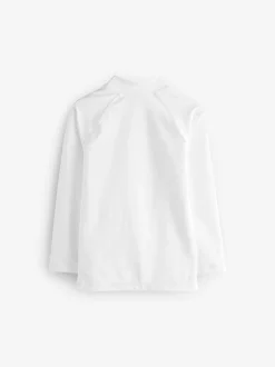 Next Long Sleeve Rash Vest (1.5-16yrs) White Discount