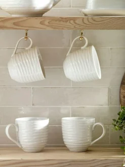 Next White Malvern Set of 4 Mugs Online
