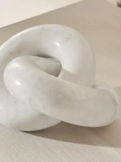 Next White Marble Decorative Knot Ornament Discount