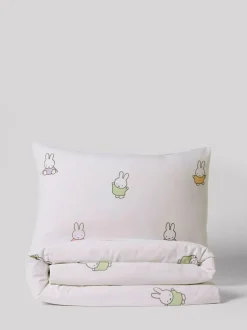 Next White Miffy Duvet Cover and Pillowcase Set New