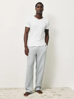 Next White Modal Layering V-Neck T-Shirt 5 Pack Hot