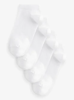 Next Modal Trainer Socks 4 Pack White Discount