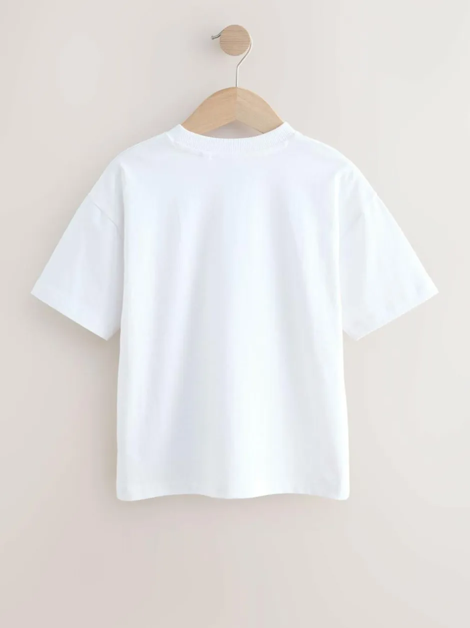 Next NASA Short Sleeve T-Shirt (3-16yrs) White Outlet