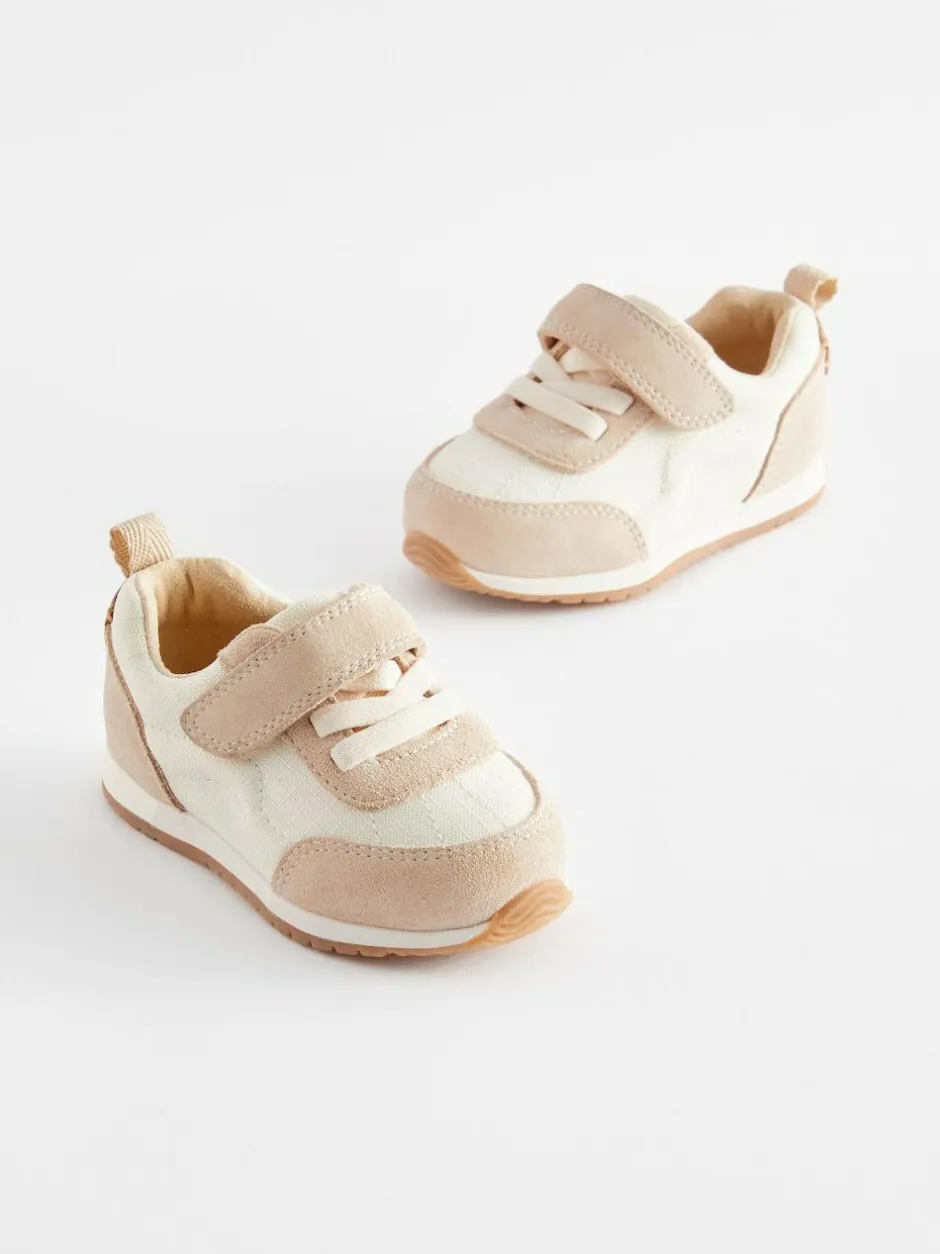Next Standard Fit (F) First Walker Trainers White Neutral Online