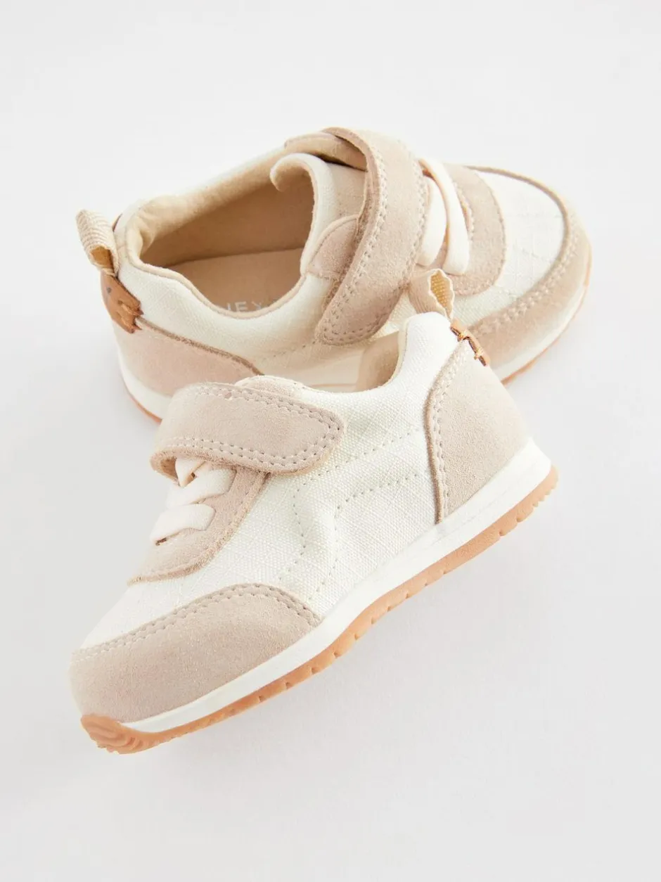 Next Standard Fit (F) First Walker Trainers White Neutral Online