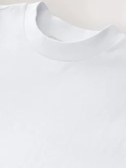Next Oversized Fit EDIT Heavyweight T-Shirt White