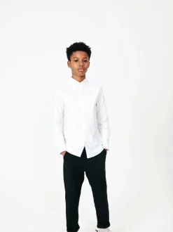Next White Plain Single Oxford Shirt (3-16yrs) Discount
