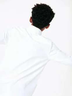 Next White Plain Single Oxford Shirt (3-16yrs) Discount