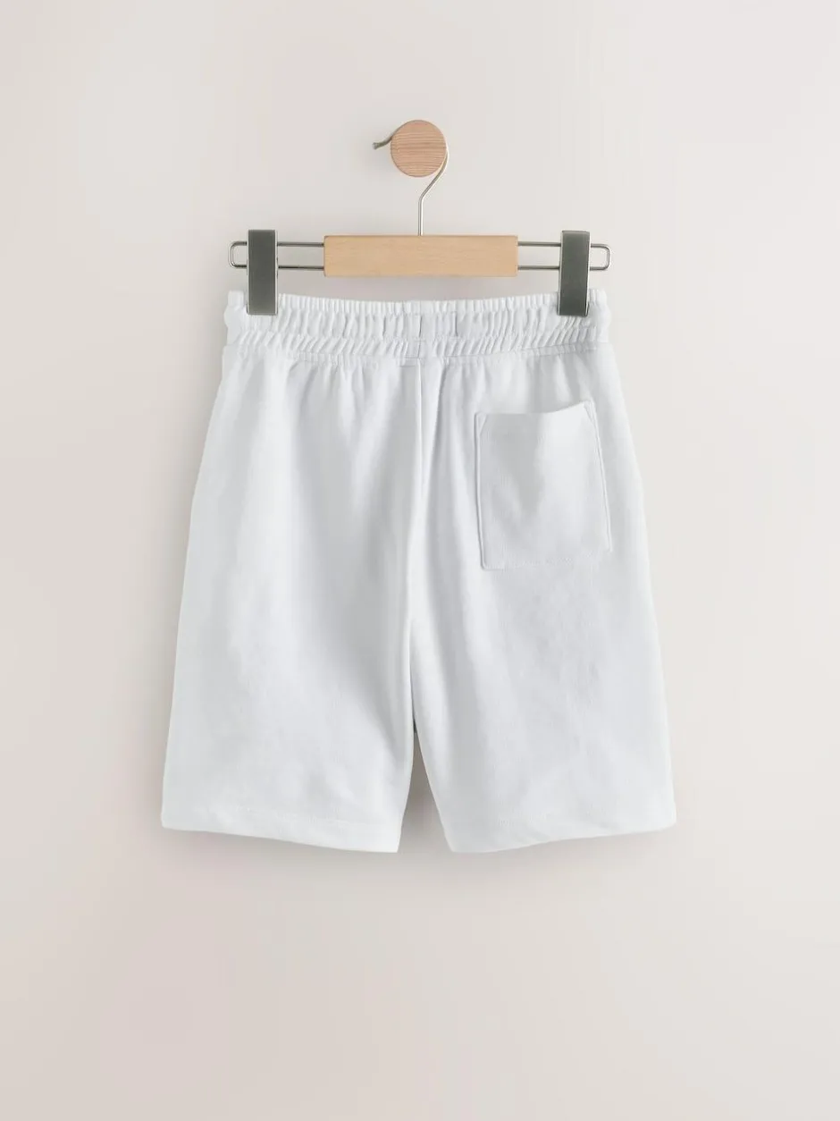Next White Regular Fit Basic Shorts (3-16yrs) Best