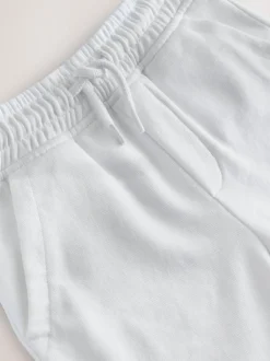 Next White Regular Fit Basic Shorts (3-16yrs) Best
