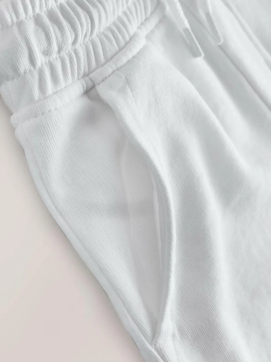 Next White Regular Fit Basic Shorts (3-16yrs) Best