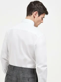 Next White Regular Fit Button Down Easy Iron Oxford Shirt Best
