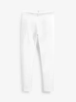Next White Regular Fit Leggings (3-16yrs) Hot