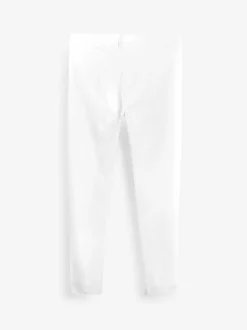 Next White Regular Fit Leggings (3-16yrs) Hot