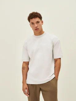 Next White Relaxed Fit Heavyweight T-Shirt Outlet