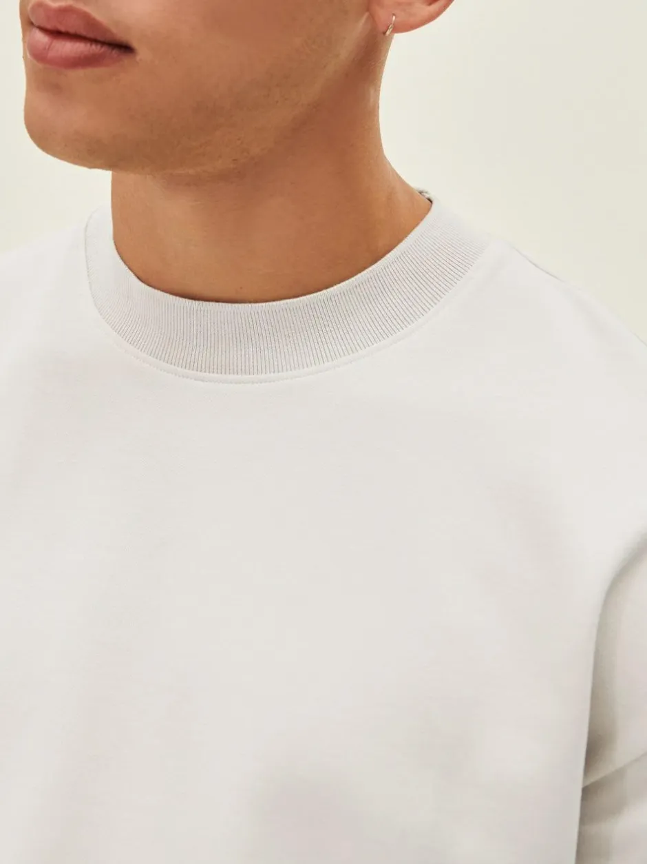 Next White Relaxed Fit Heavyweight T-Shirt Outlet