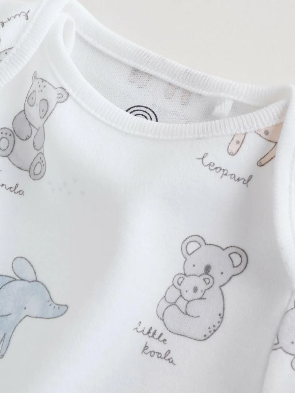 Next White Short Sleeve Baby Bodysuits 5 Pack Discount