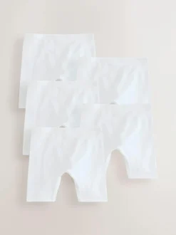 Next Shorts Long Leg Briefs 5 Pack (2-16yrs) White Sale