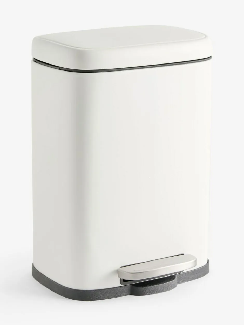 Next Soft Close 5 Litre Pedal Bin White Outlet