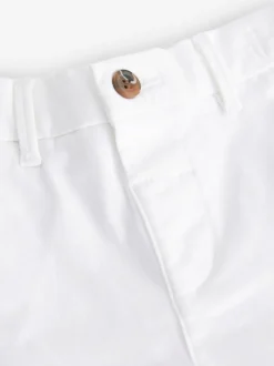 Next White Stretch Chino Trousers (3mths-7yrs) Best