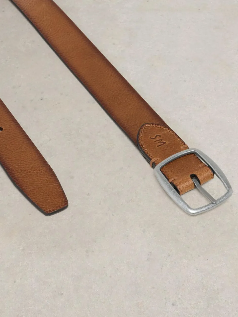 White Stuff Black Suede Reversible Leather Belt Clearance