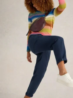 White Stuff Thea Trousers Blue Outlet