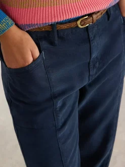 White Stuff Thea Trousers Blue Outlet